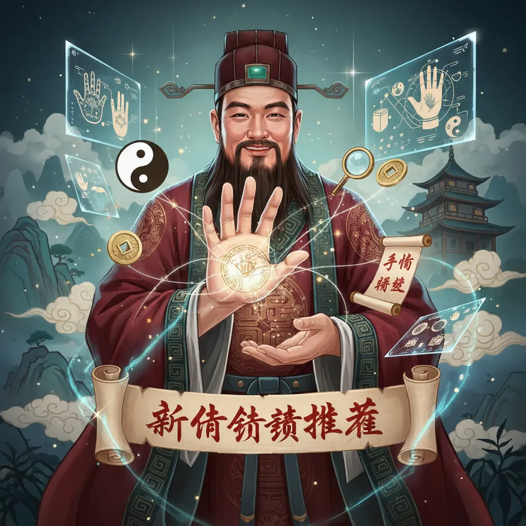 算命師傅推薦 - 手相學