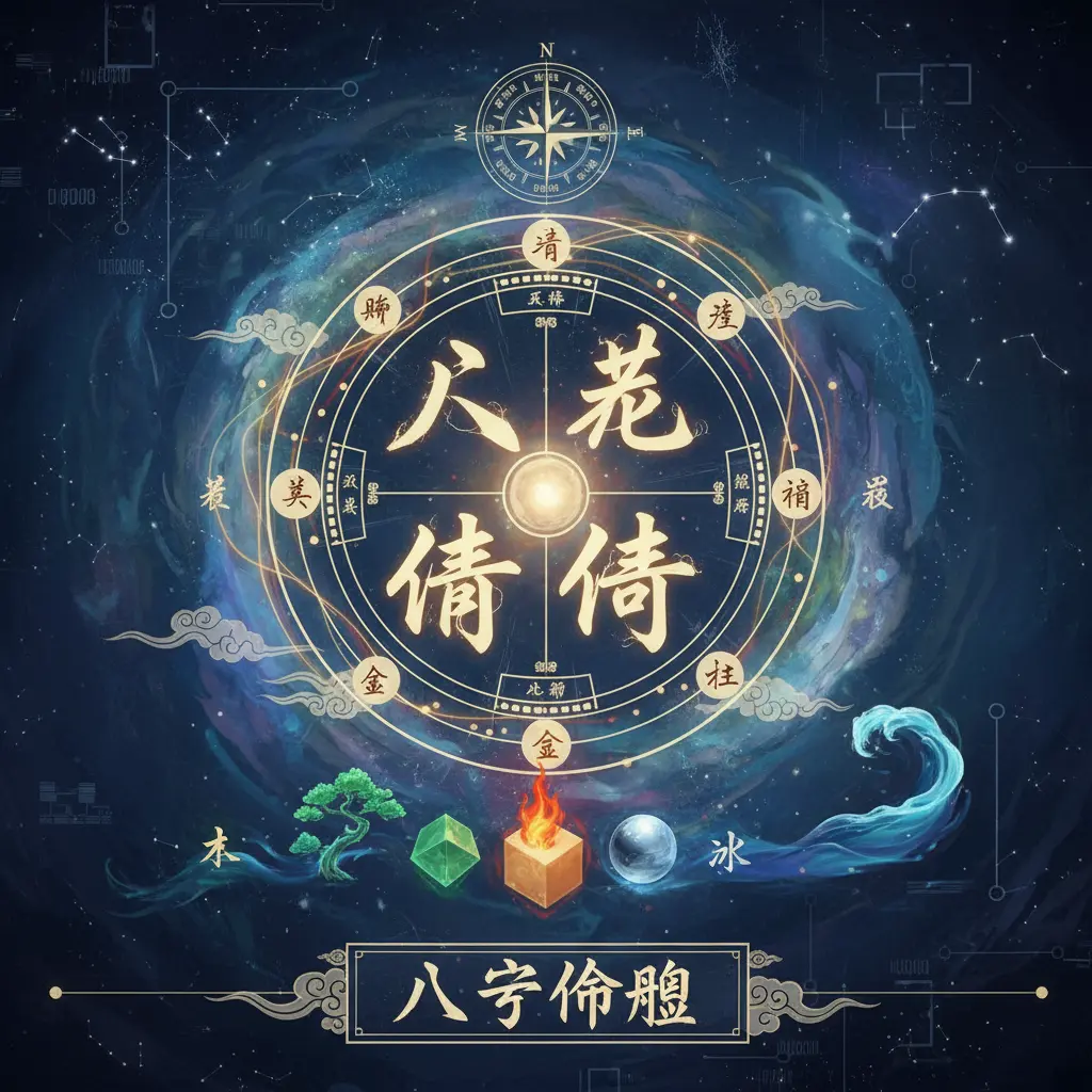 八字命理 - 八字命盤