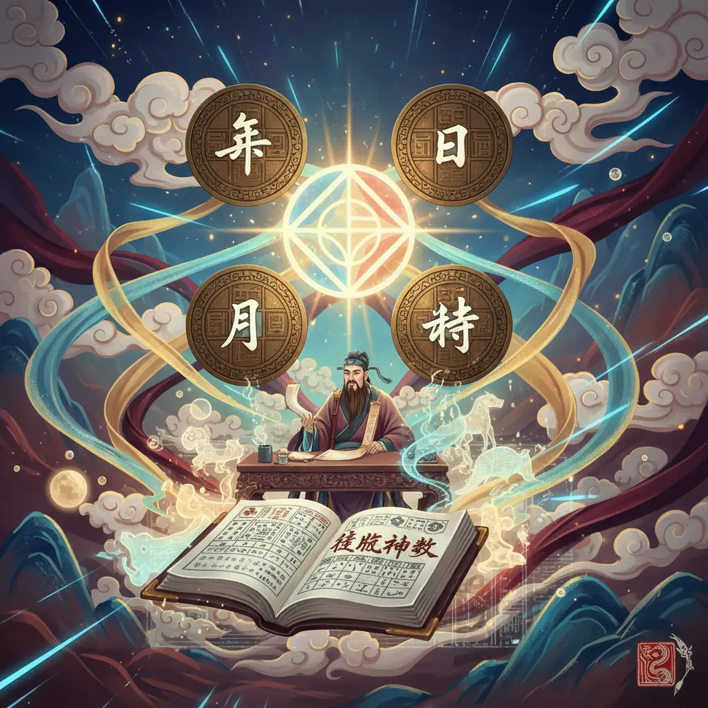 鐵版神數 - 四柱