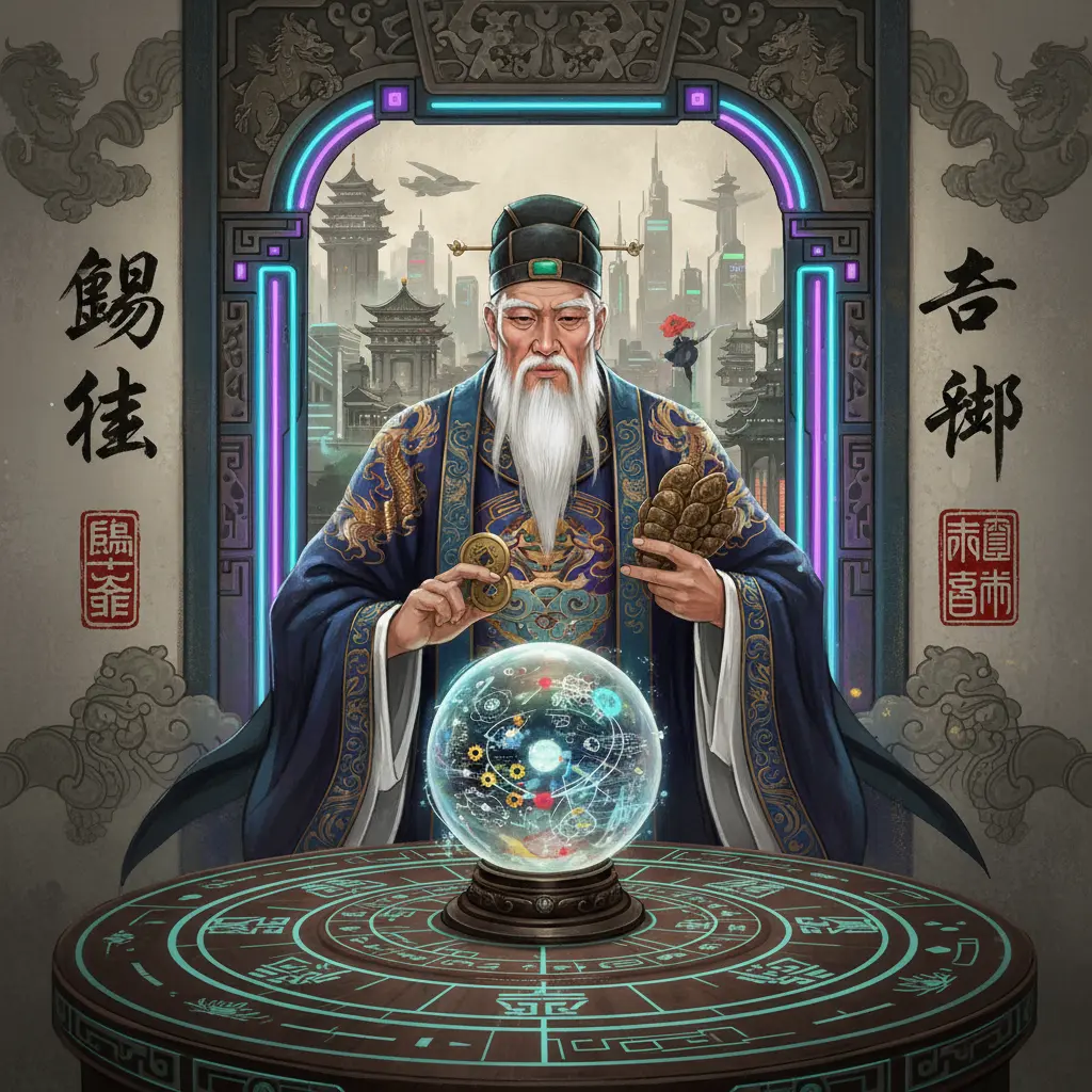 鄺偉雄 - 占卜師