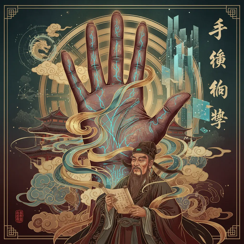 鄺偉雄 - 手相學