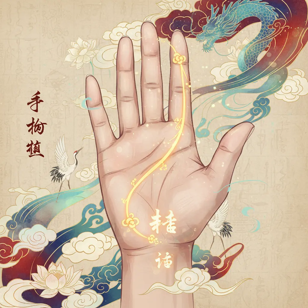 手相學 - 生命線