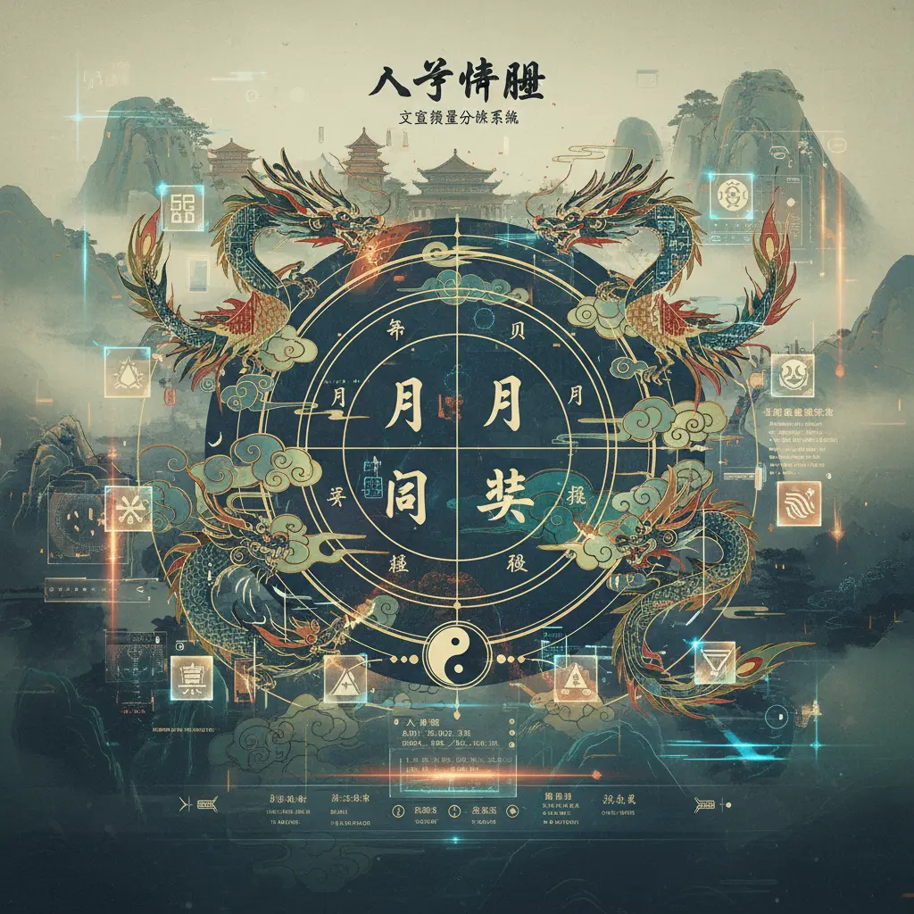 八字 - 八字命盤