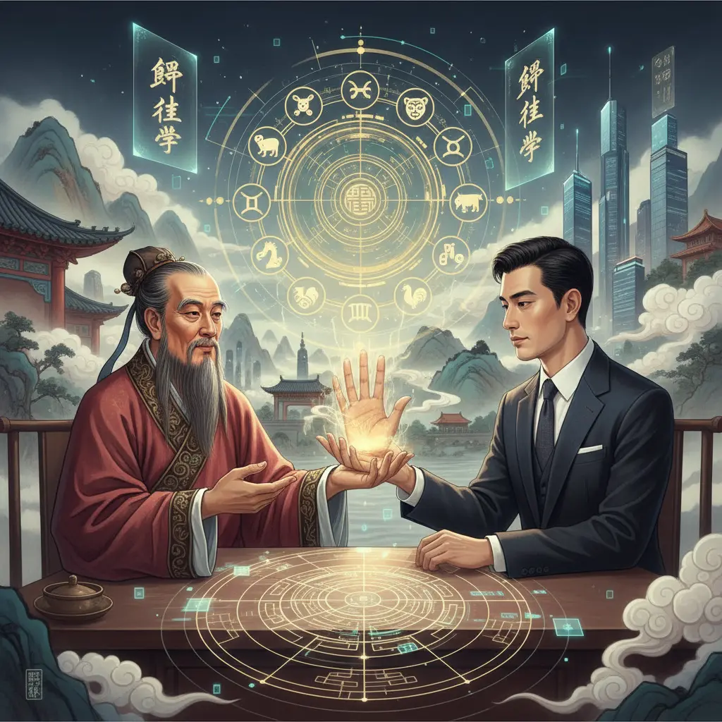 鄺偉雄 - 掌相學