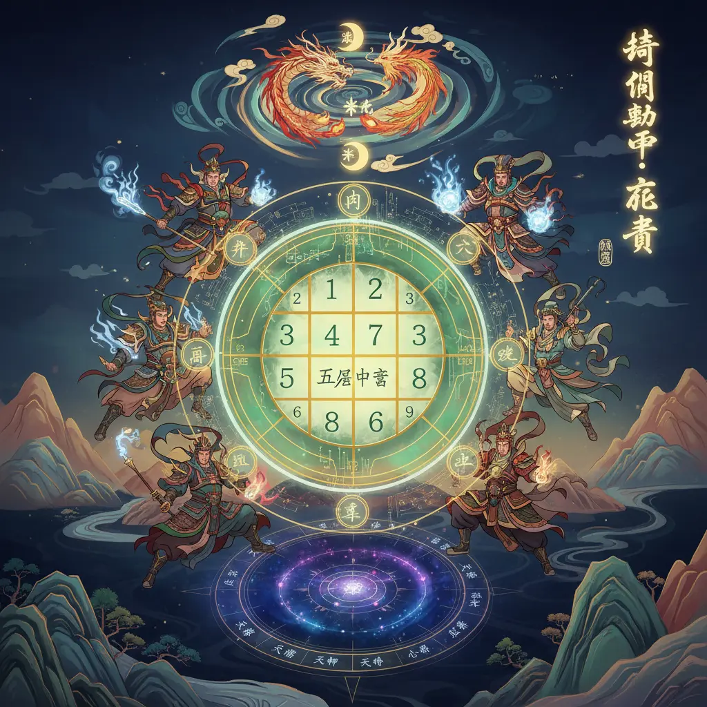 奇門遁甲 - 洛書