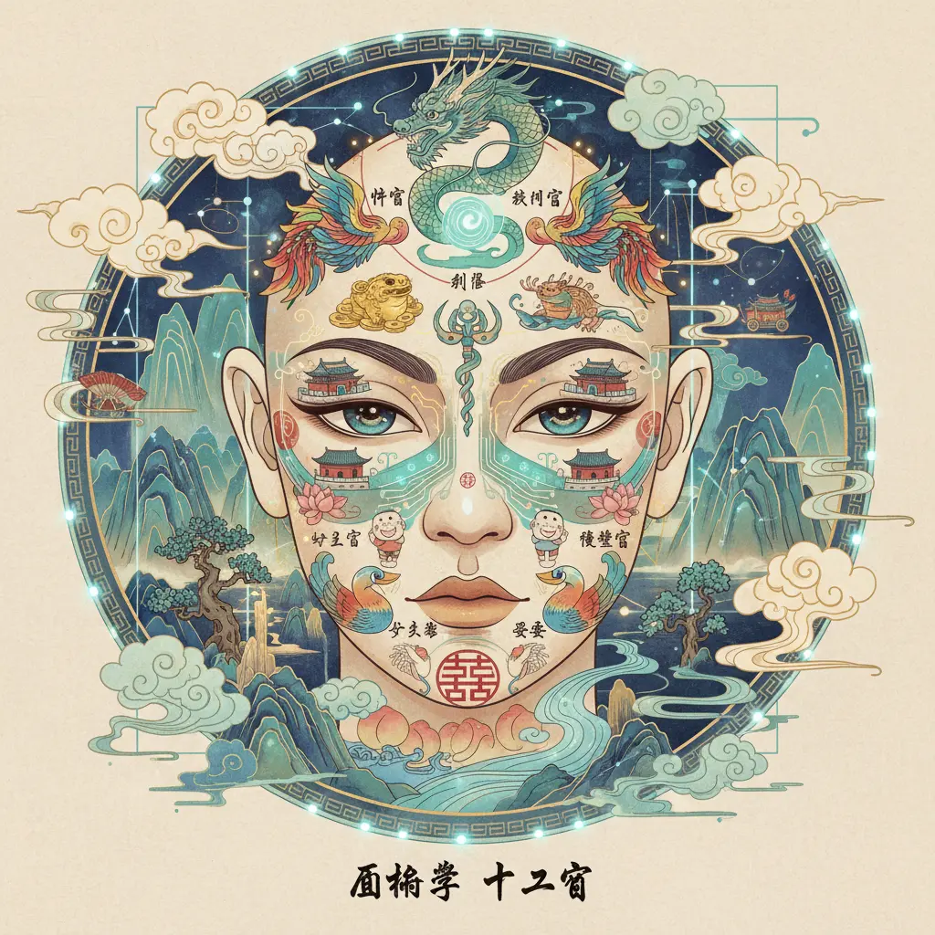 面相學 - 十二宮